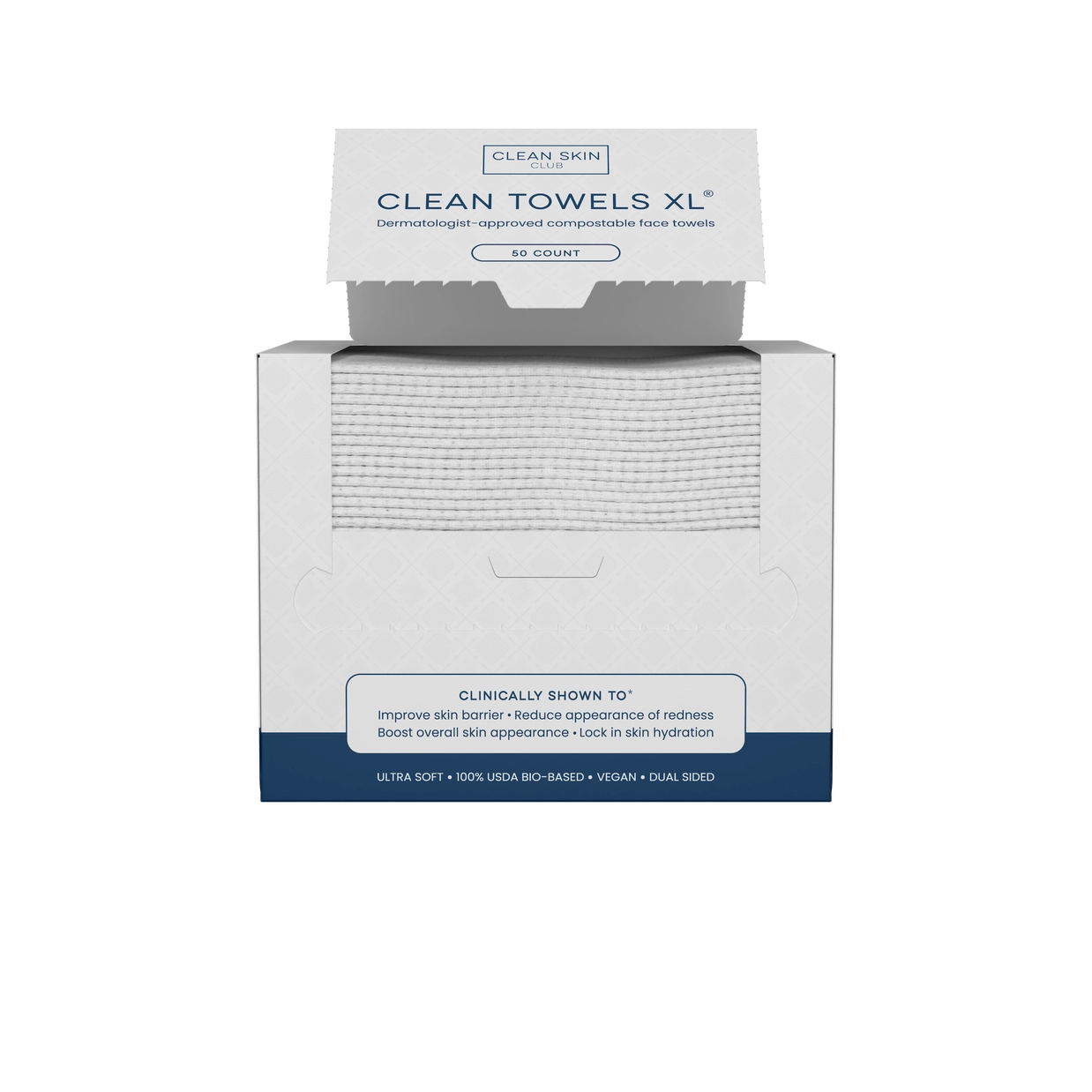 Clean Towels™  50 count | Clean Skin Club