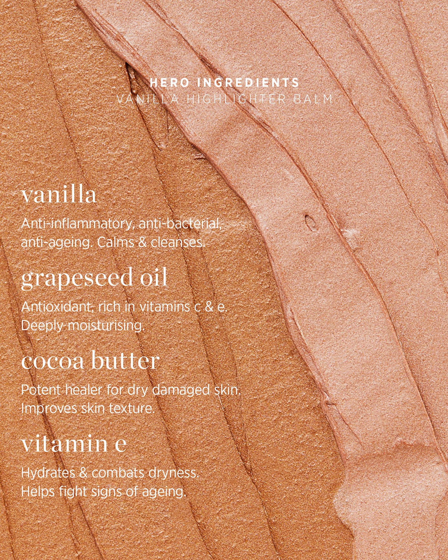Vanilla Highlighter Balm - Sun Halo | Ere Perez