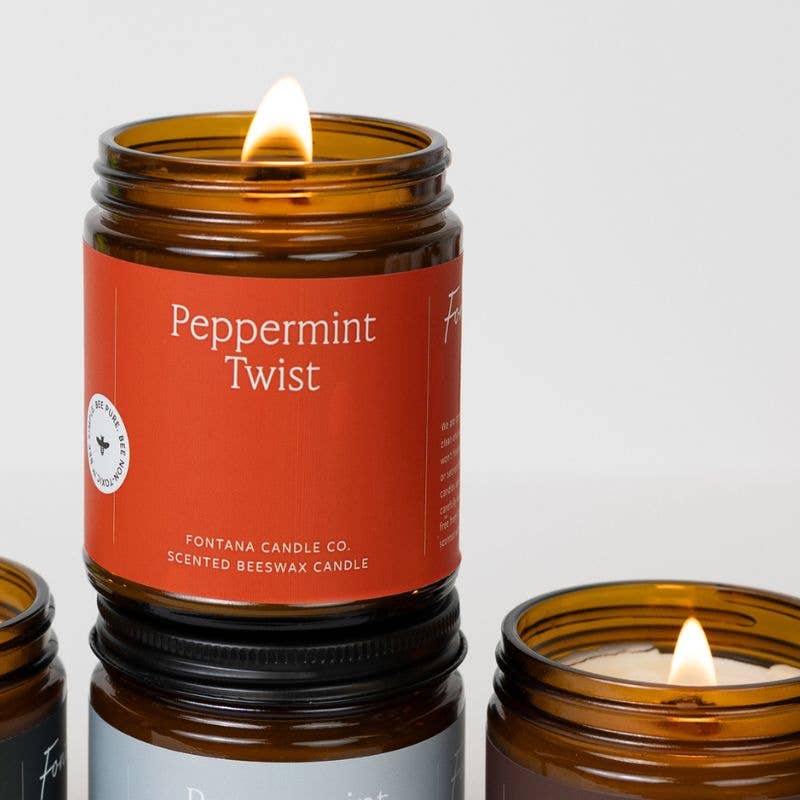 Peppermint Twist Candle | Fontana Candle Co.
